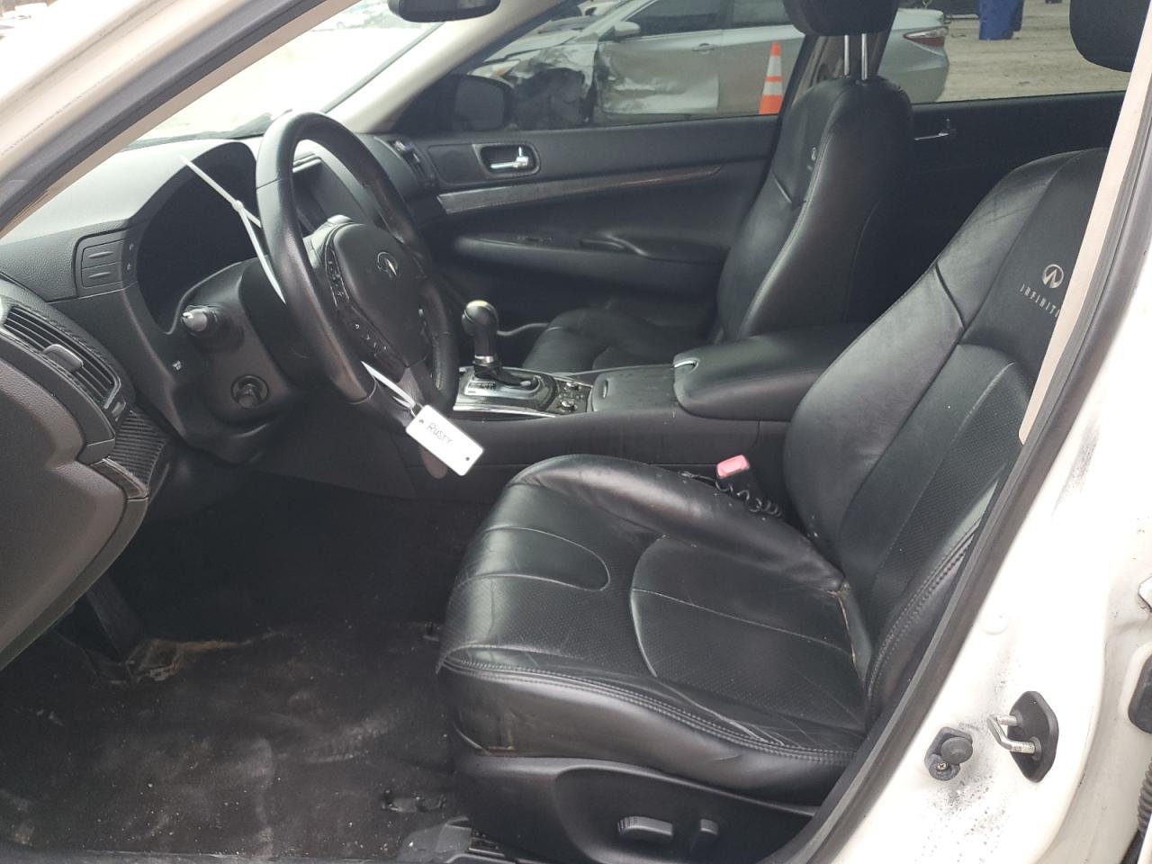 2013 Infiniti G VIN JN1CV6AR8DM757065 Copart auction photo, front end damage thumbnail 7