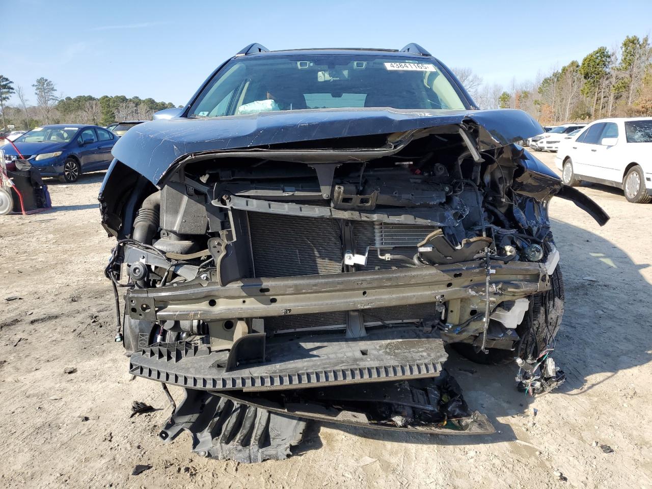 2020 Subaru Ascent VIN 4S4WMARD5L3472560 Copart auction photo, front end / minor dent/scratches damage thumbnail 5
