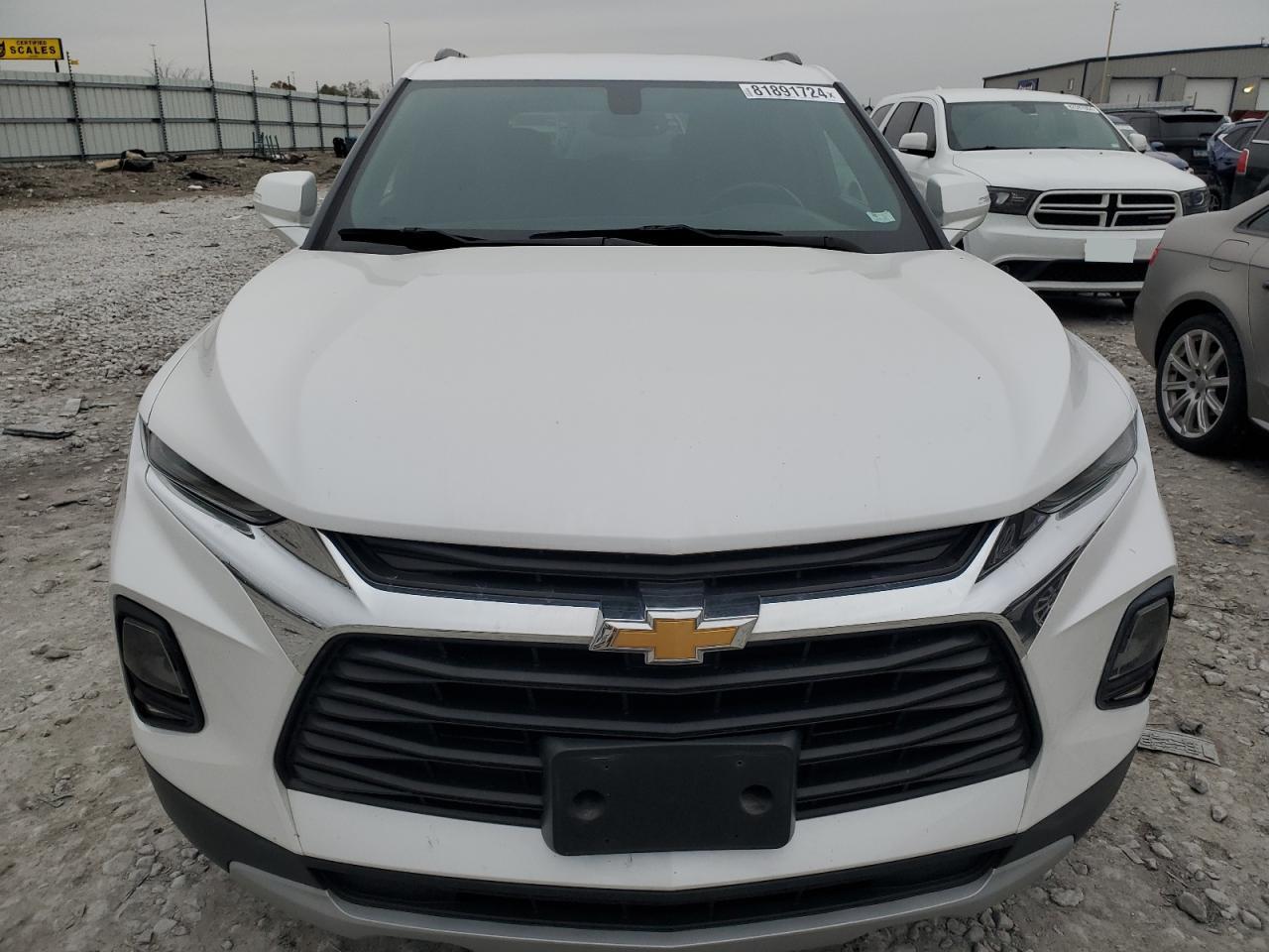 2020 Chevrolet Blazer VIN 3GNKBBRA7LS590213 Copart auction photo, rear end damage thumbnail 5