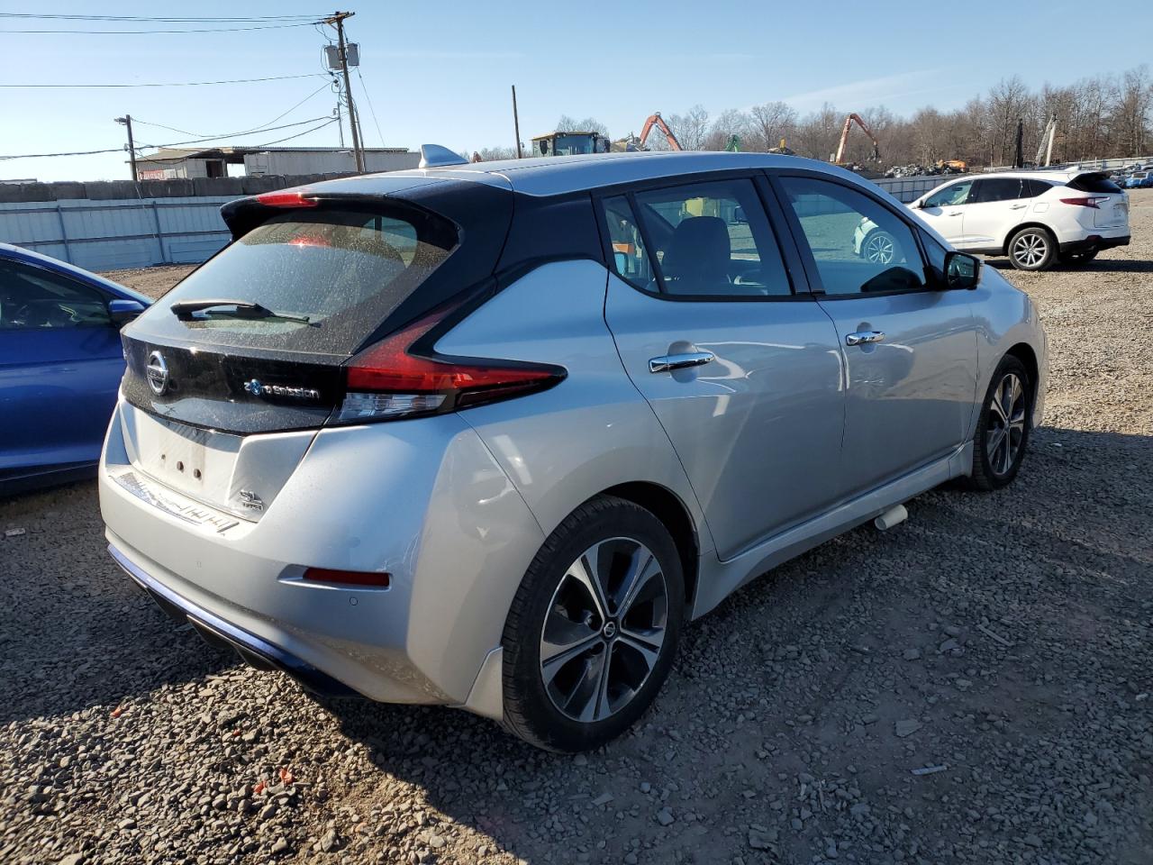 2020 Nissan Leaf VIN 1N4BZ1DP1LC303034 Copart auction photo, front end damage thumbnail 3