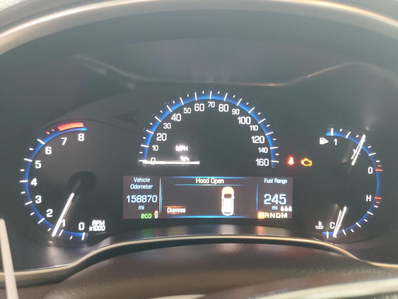 2016 Cadillac SRX VIN 3GYFNDE34GS580596 Copart auction photo, mechanical / minor dent/scratches damage thumbnail 9