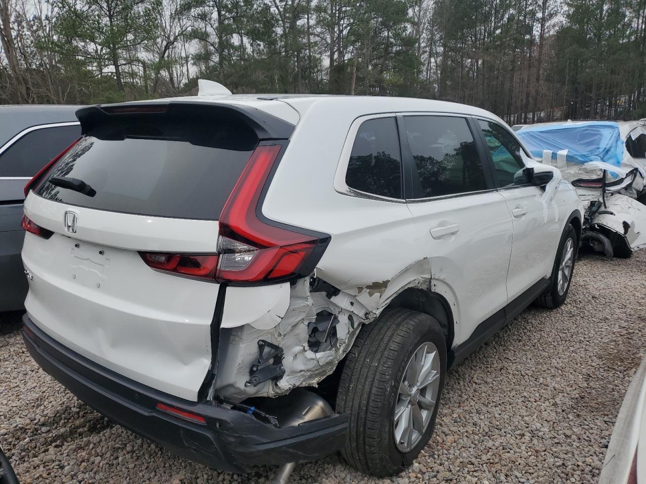 2024 Honda CR-V VIN 7FARS3H79RE004961 Copart auction photo, rear end / side damage thumbnail 3