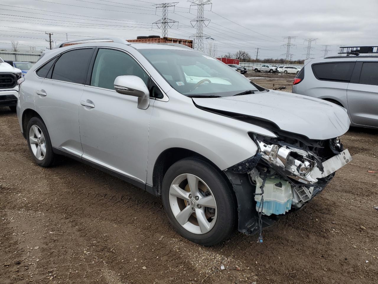 2010 Lexus RX VIN 2T2BK1BA4AC017451 Copart auction photo, front end damage thumbnail 4