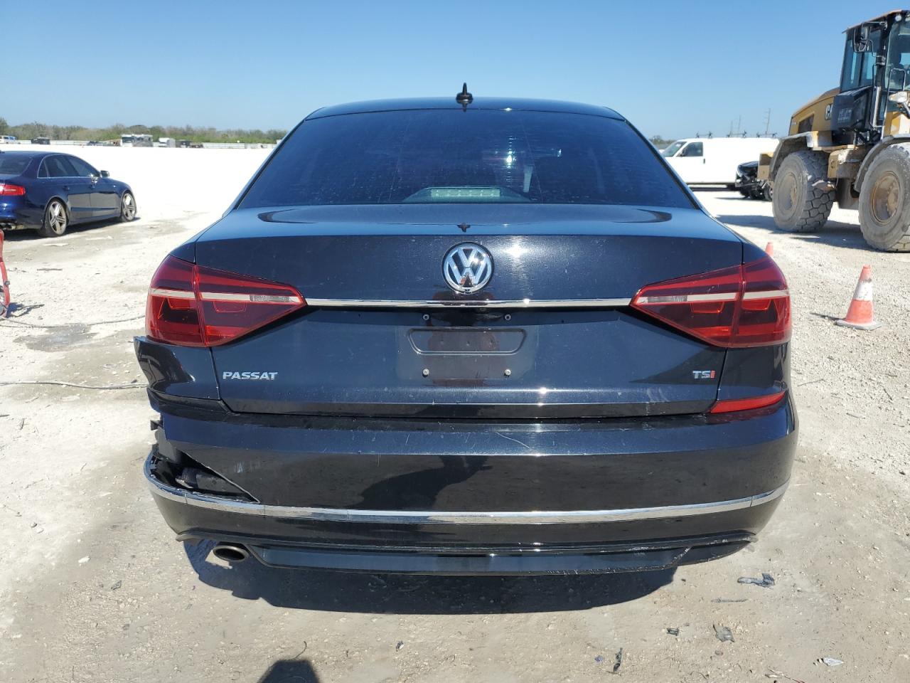 2017 Volkswagen Passat VIN 1VWDT7A35HC062608 Copart auction photo, side / rear end damage thumbnail 6