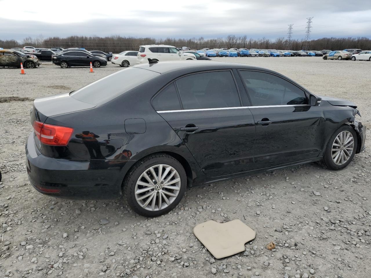 2015 Volkswagen Jetta VIN 3VWD07AJ3FM310549 Copart auction photo, front end damage thumbnail 3