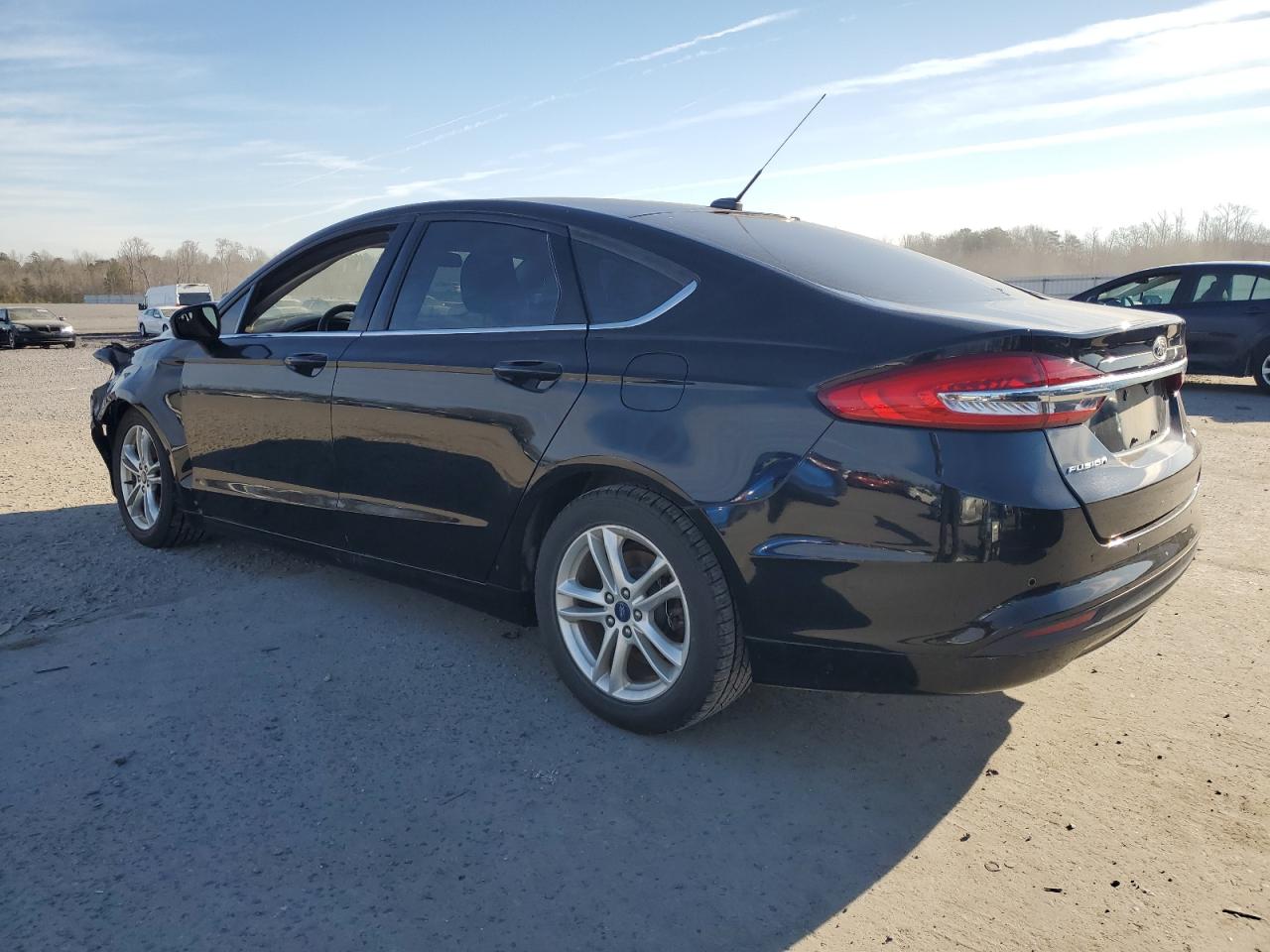 2018 Ford Fusion VIN 3FA6P0HD3JR121965 Copart auction photo, front end / minor dent/scratches damage thumbnail 2