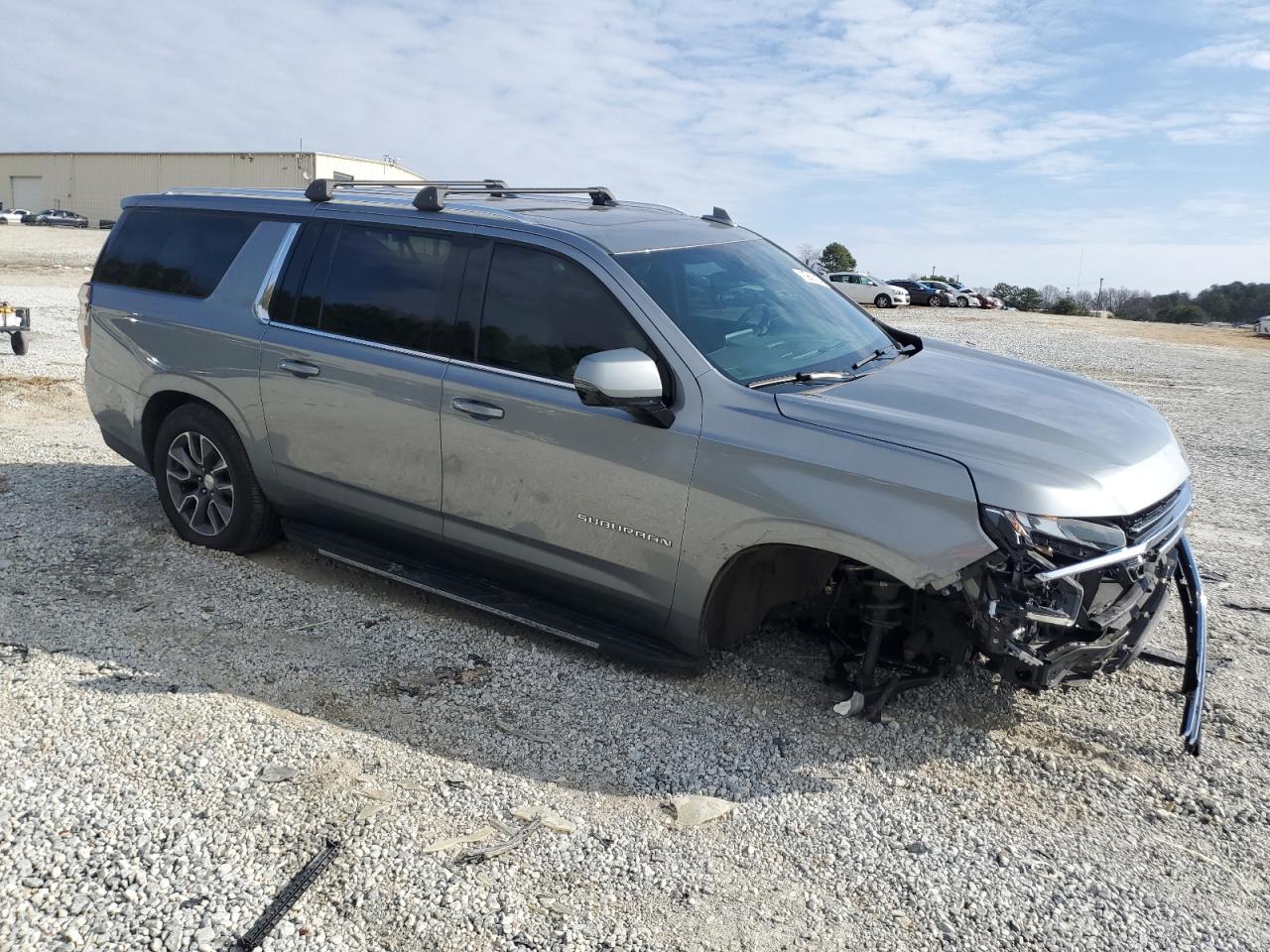 2023 Chevrolet Suburban VIN 1GNSKCKD0PR310876 Copart auction photo, front end damage thumbnail 4