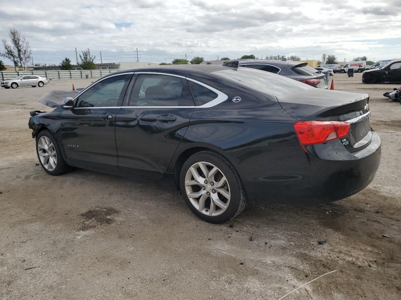 2017 Chevrolet Impala VIN 1G1105S38HU195481 Copart auction photo, front end damage thumbnail 2