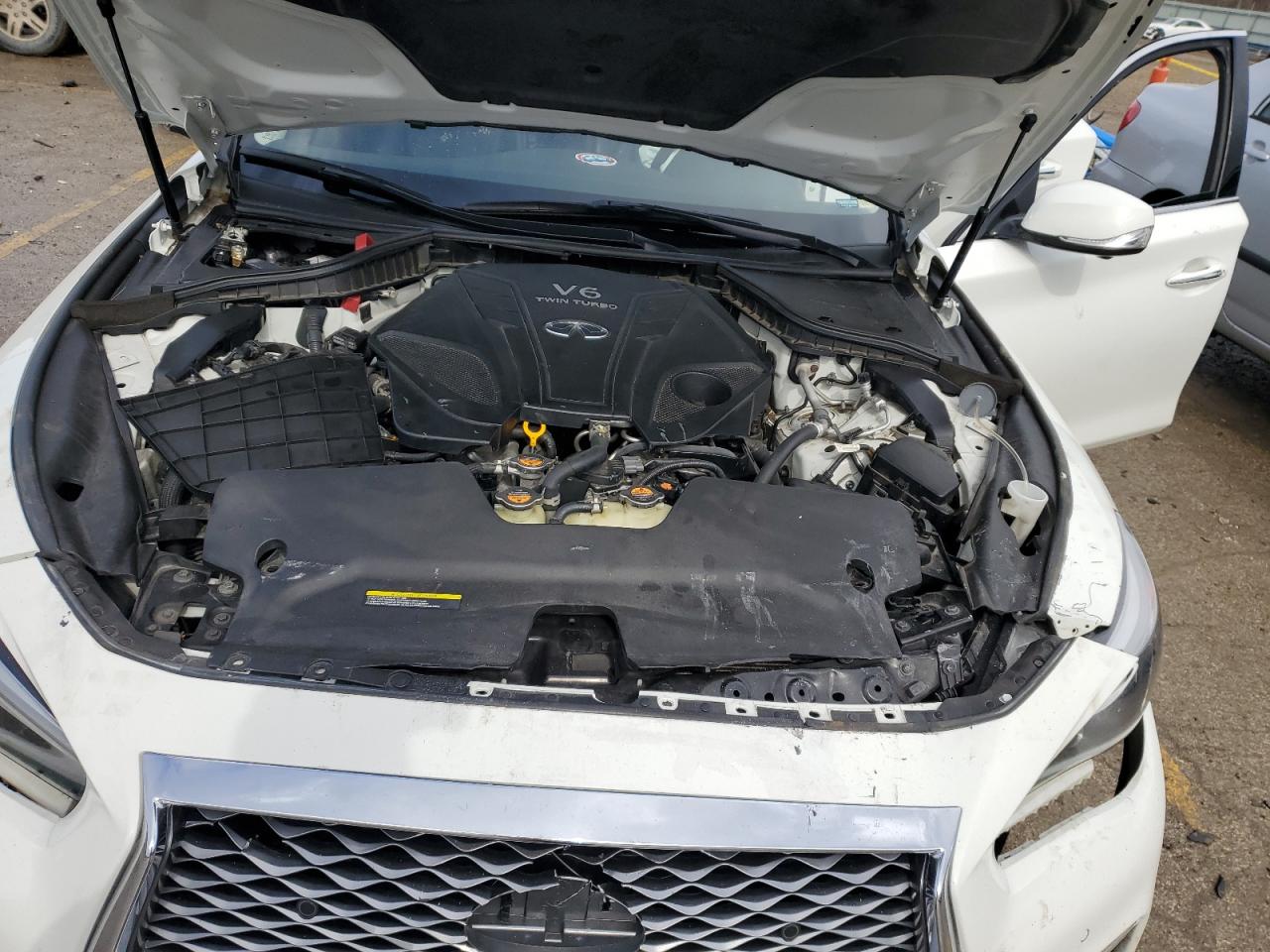 2021 Infiniti Q50 VIN JN1EV7BP1MM707569 Copart auction photo, front end / rear end damage thumbnail 11