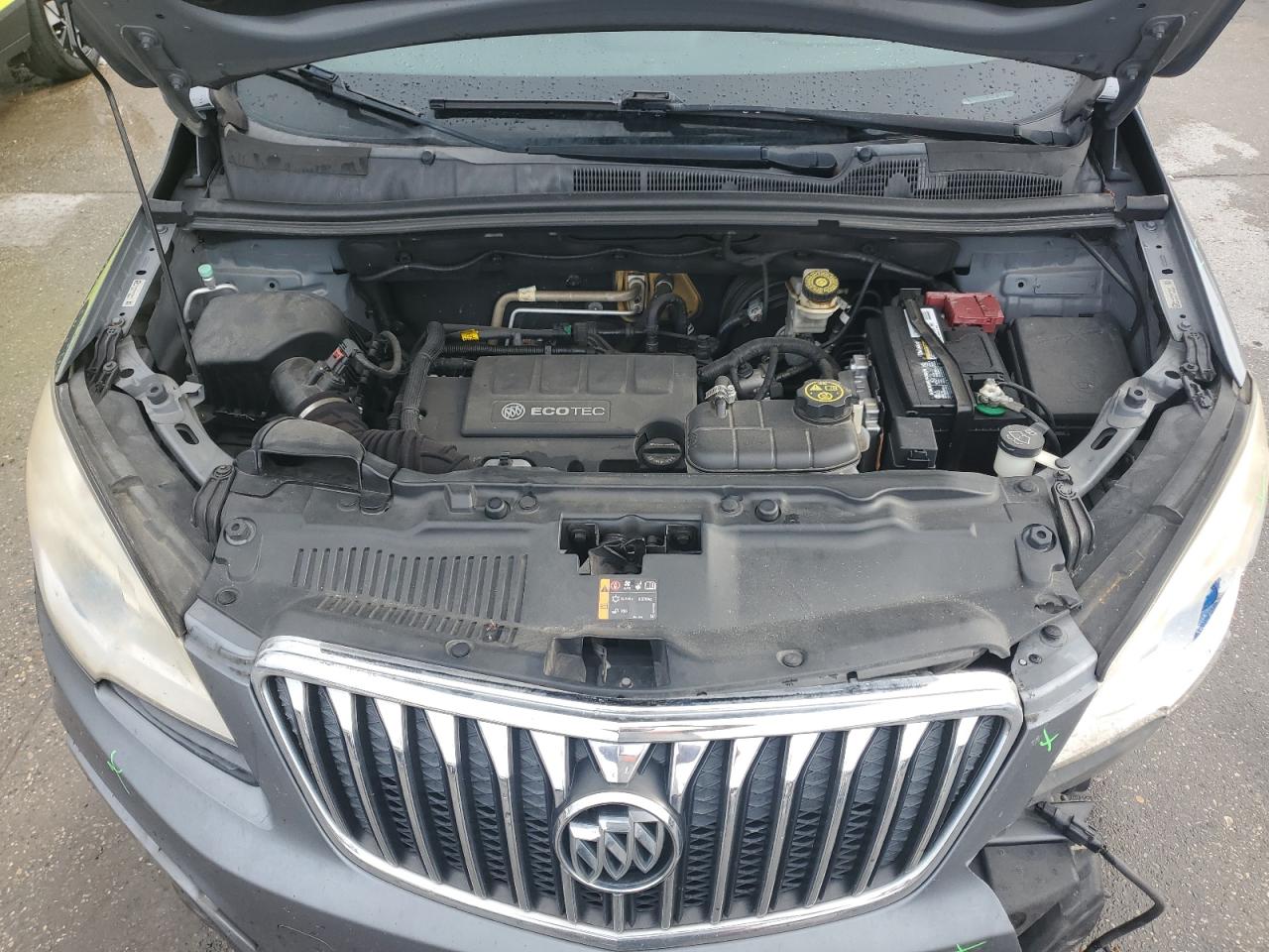 2014 Buick Encore VIN KL4CJDSB4EB702361 Copart auction photo, front end damage thumbnail 12