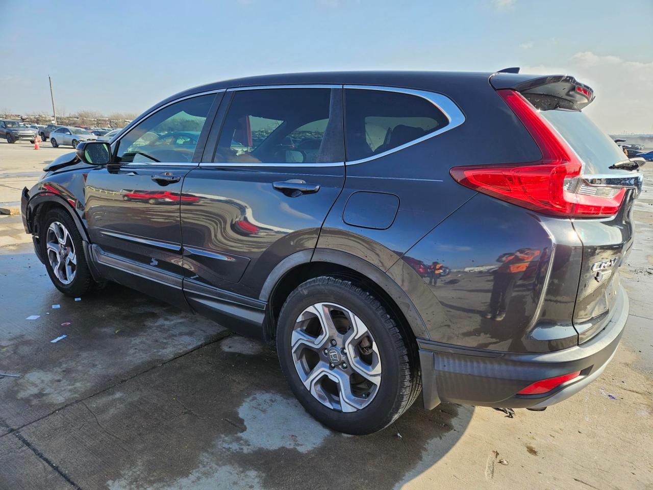 2018 Honda CR-V VIN 7FARW1H54JE019296 Copart auction photo, front end damage thumbnail 2