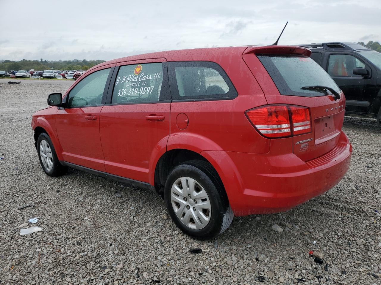 2015 Dodge Journey VIN 3C4PDCAB2FT665434 Copart auction photo, front end / side damage thumbnail 2
