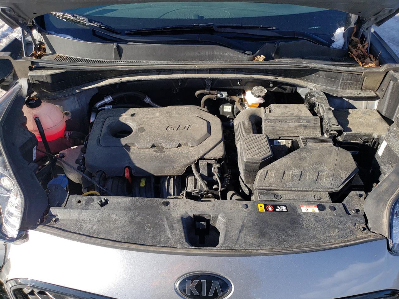 2021 KIA Sportage VIN KNDP6CAC7M7896205 Copart auction photo, front end damage thumbnail 11
