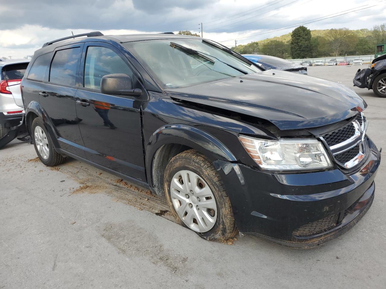 2018 Dodge Journey VIN 3C4PDCAB7JT520284 Copart auction photo, front end / minor dent/scratches damage thumbnail 4