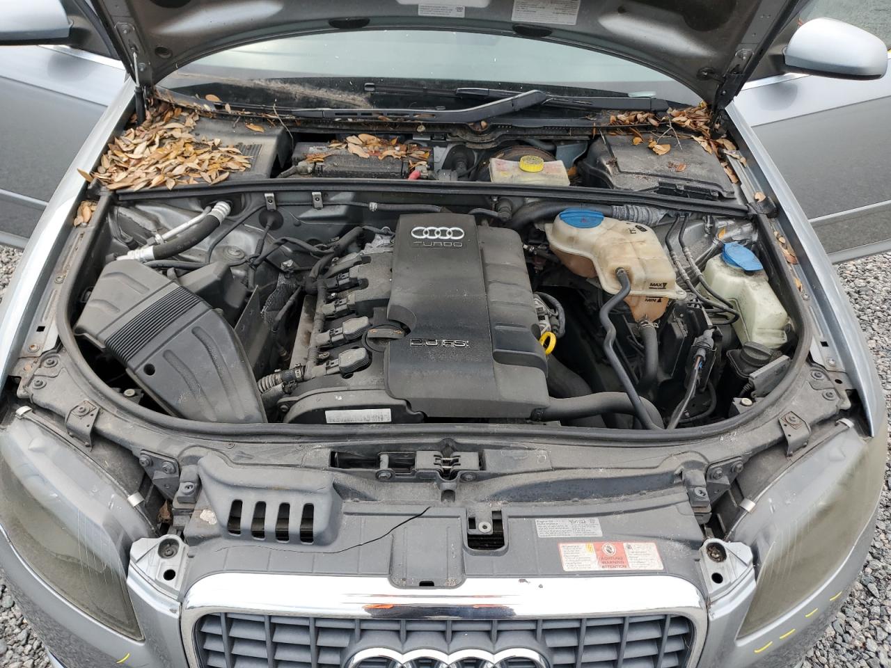 2008 Audi A4 VIN WAUDF78E68A084773 Copart auction photo, water/flood damage thumbnail 11