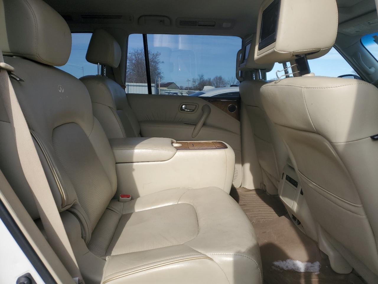 2014 Infiniti QX80 VIN JN8AZ2NE1E9066378 Copart auction photo, front end damage thumbnail 12