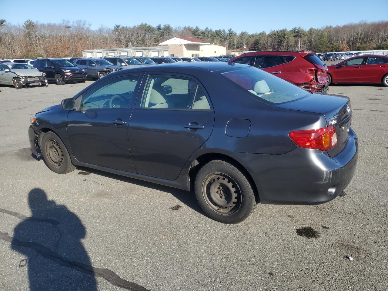 2010 Toyota Corolla VIN 1NXBU4EE0AZ359265 Copart auction photo, front end / side damage thumbnail 2