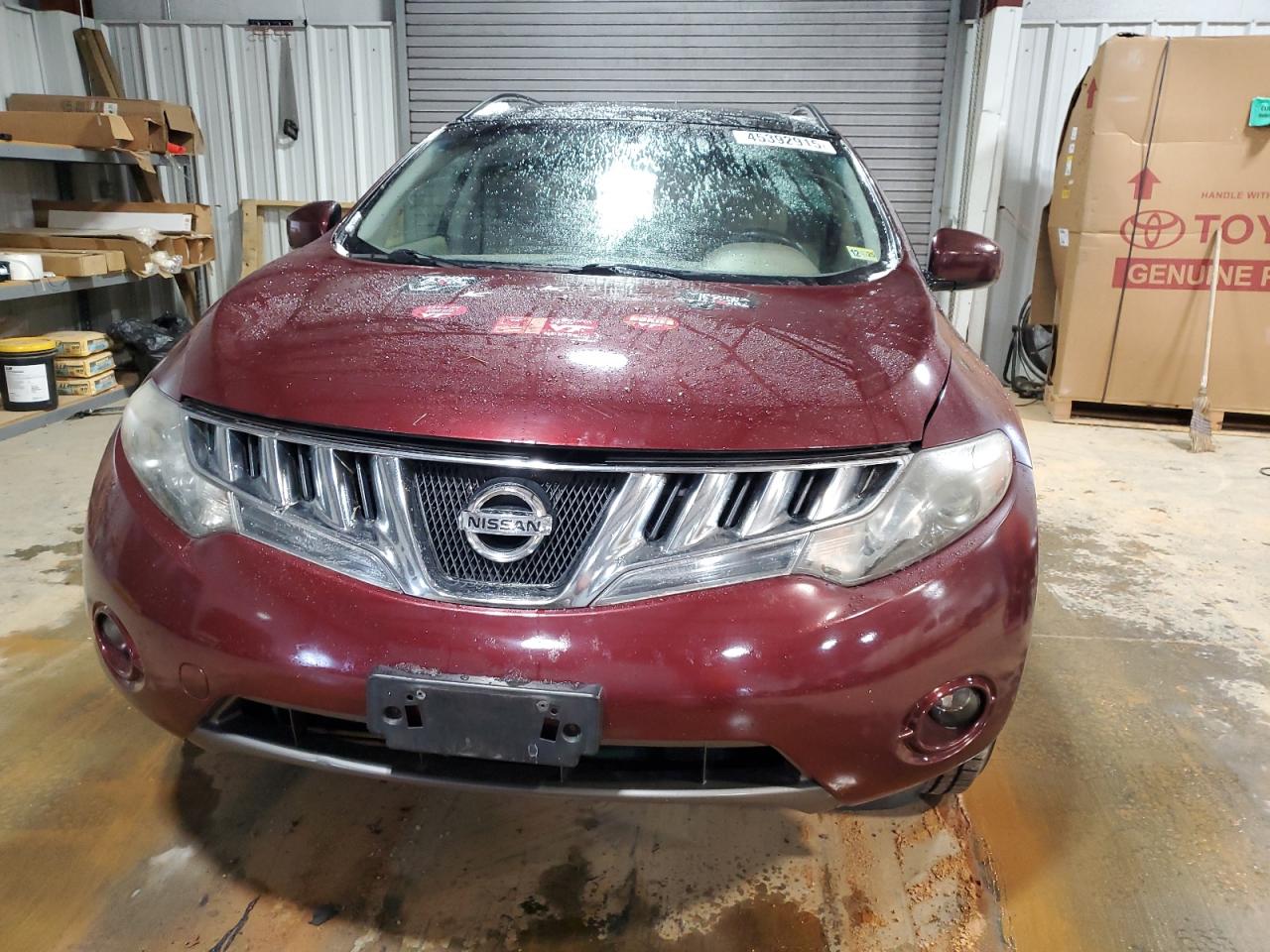 2009 Nissan Murano VIN JN8AZ18W59W207250 Copart auction photo, all over / undercarriage damage thumbnail 5
