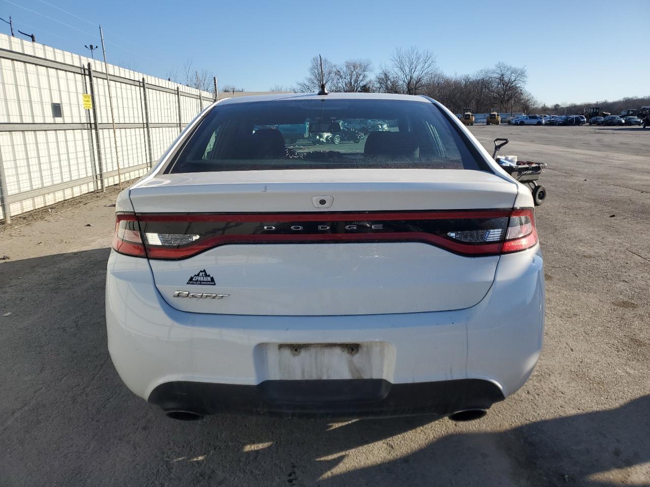 2015 Dodge Dart VIN 1C3CDFBB5FD345680 Copart auction photo, front end / side damage thumbnail 6