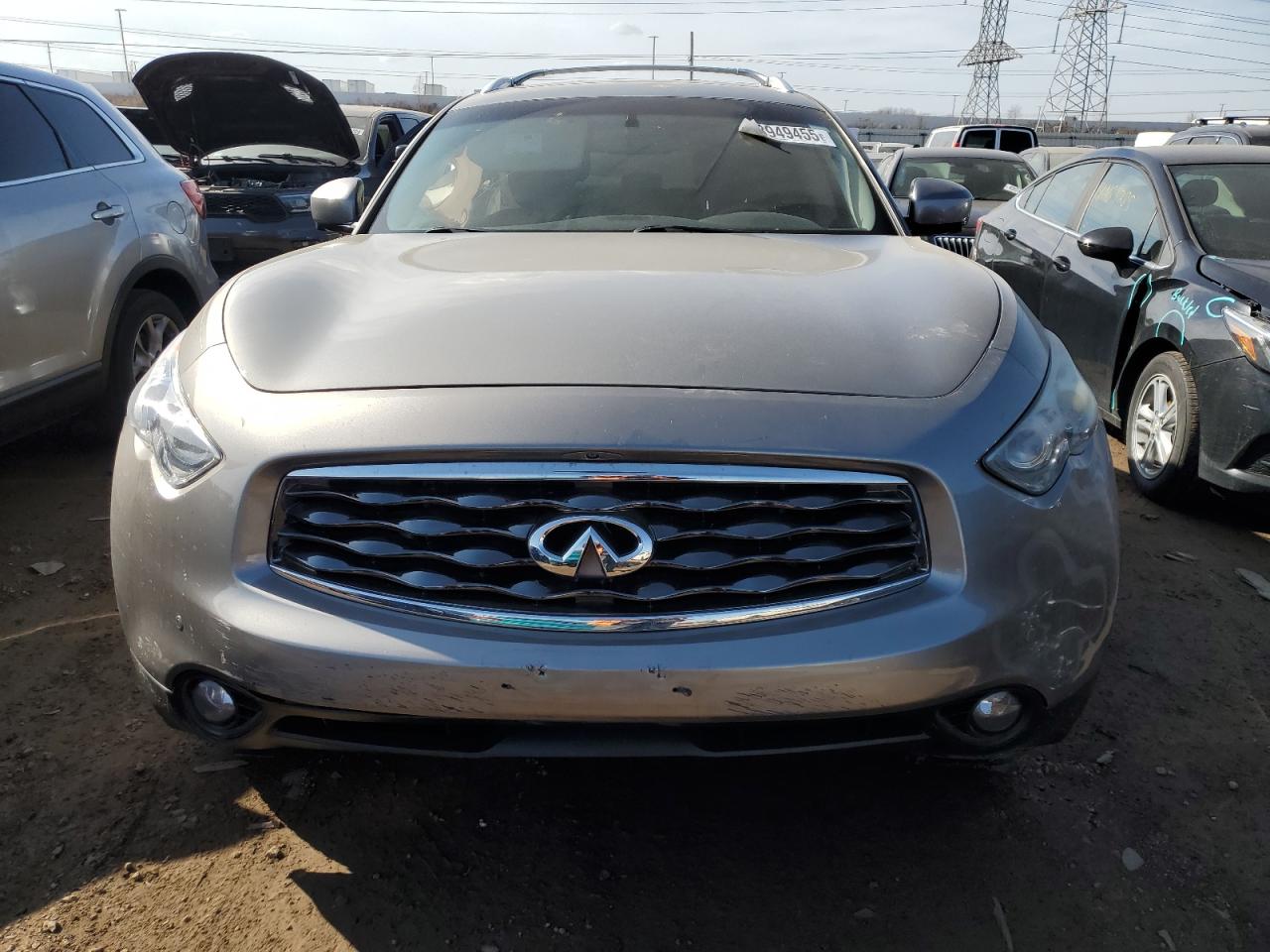 2011 Infiniti FX VIN JN8AS1MW7BM731320 Copart auction photo, rear end / side damage thumbnail 5