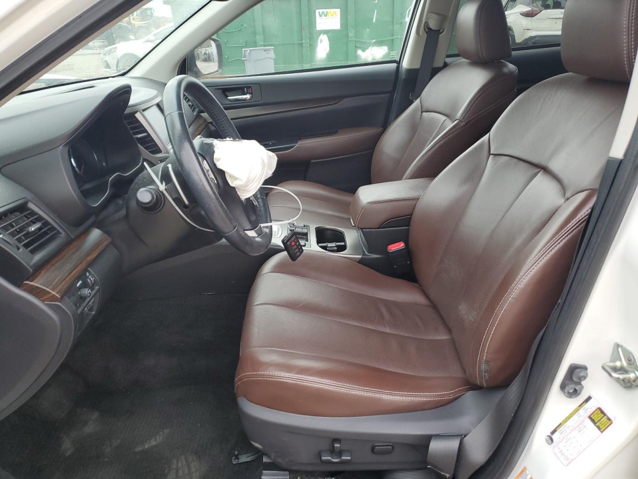 2013 Subaru Outback VIN 4S4BRCSCXD3256170 Copart auction photo, front end damage thumbnail 7