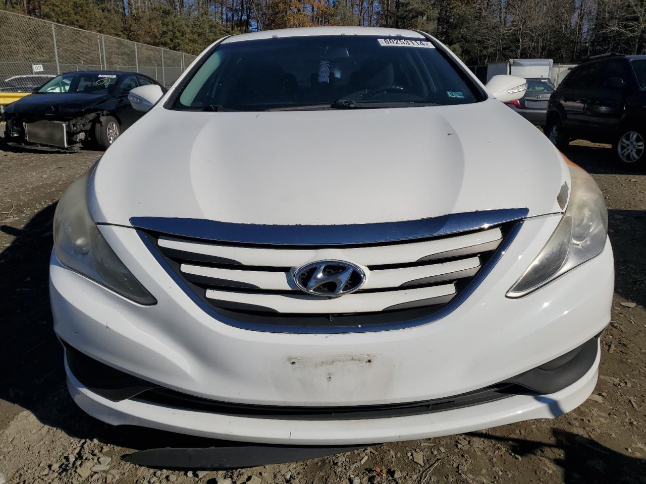 2014 Hyundai Sonata VIN 5NPEB4AC2EH895288 Copart auction photo, vandalism damage thumbnail 5