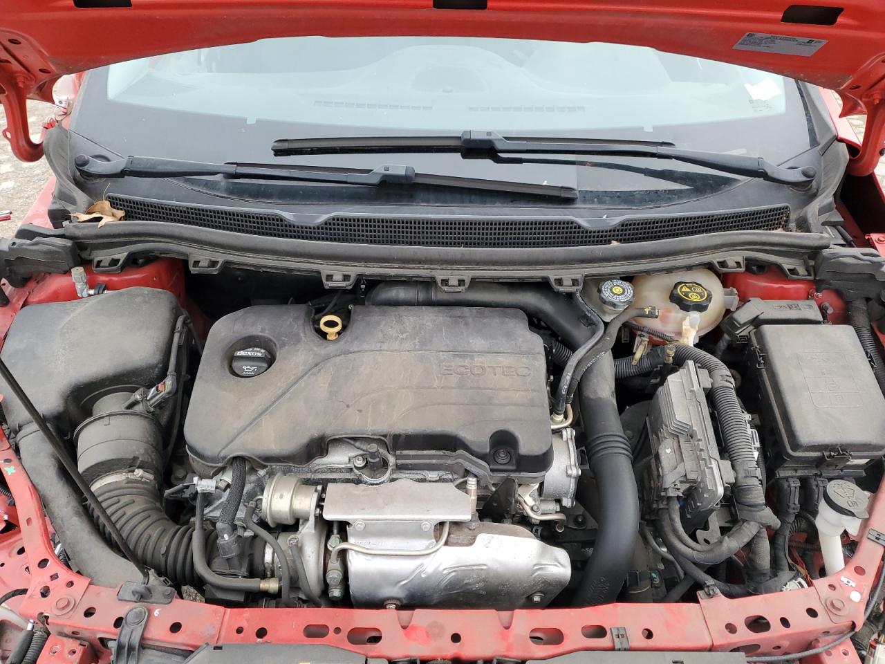 2019 Chevrolet Cruze VIN 3G1BE6SM8KS535773 Copart auction photo, front end damage thumbnail 12