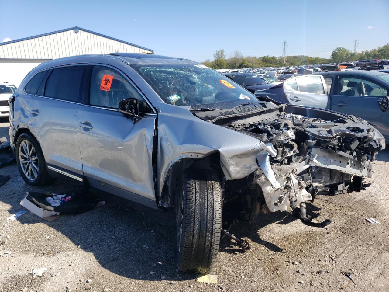 2016 Mazda CX-9 VIN JM3TCBDY2G0124739 Copart auction photo, all over damage thumbnail 4