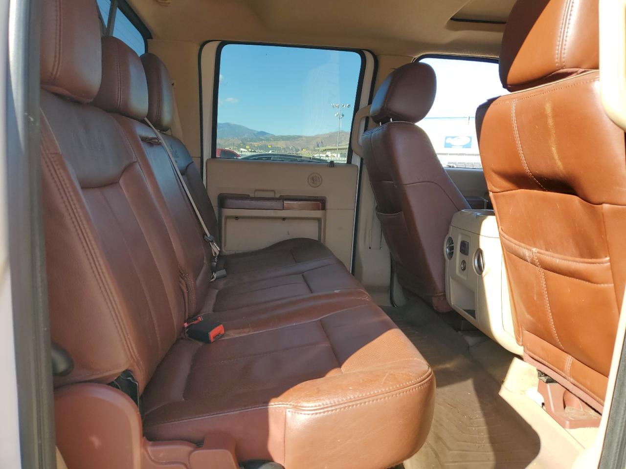 2012 Ford F250 VIN 1FT7W2BT2CEA39325 Copart auction photo, burn damage thumbnail 10