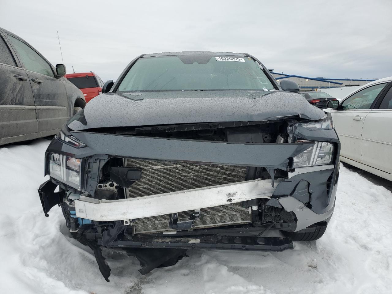 2023 Hyundai Santa Fe VIN 5NMS1DAJ6PH653821 Copart auction photo, front end / rear end damage thumbnail 5