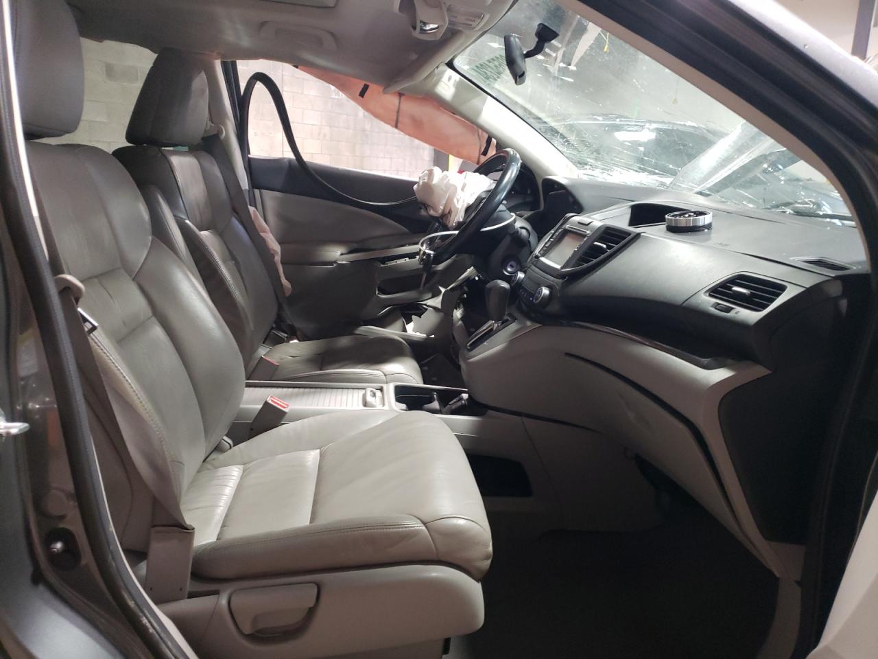 2013 Honda CR-V VIN 2HKRM4H71DH678530 Copart auction photo, side / front end damage thumbnail 7