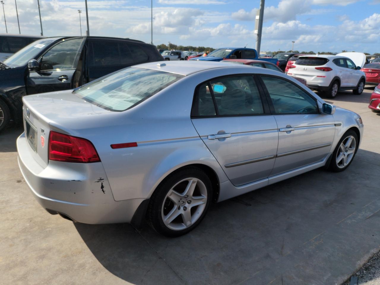 2004 Acura TL VIN 19UUA66294A017326 Copart auction photo, water/flood damage thumbnail 3