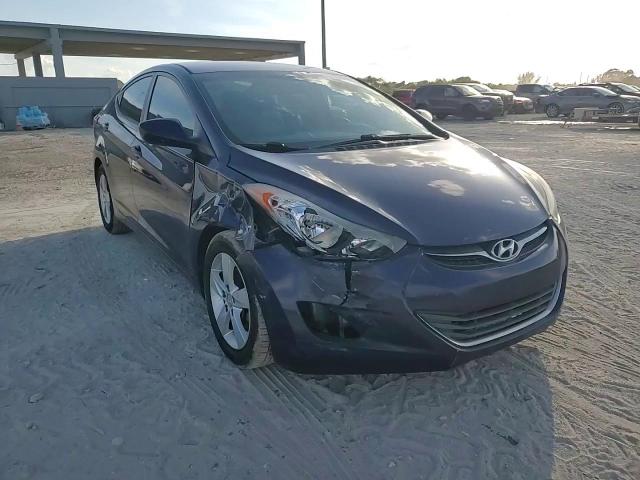 2013 Hyundai Elantra VIN 5NPDH4AE1DH444220 Copart auction photo, front end / side damage thumbnail 13