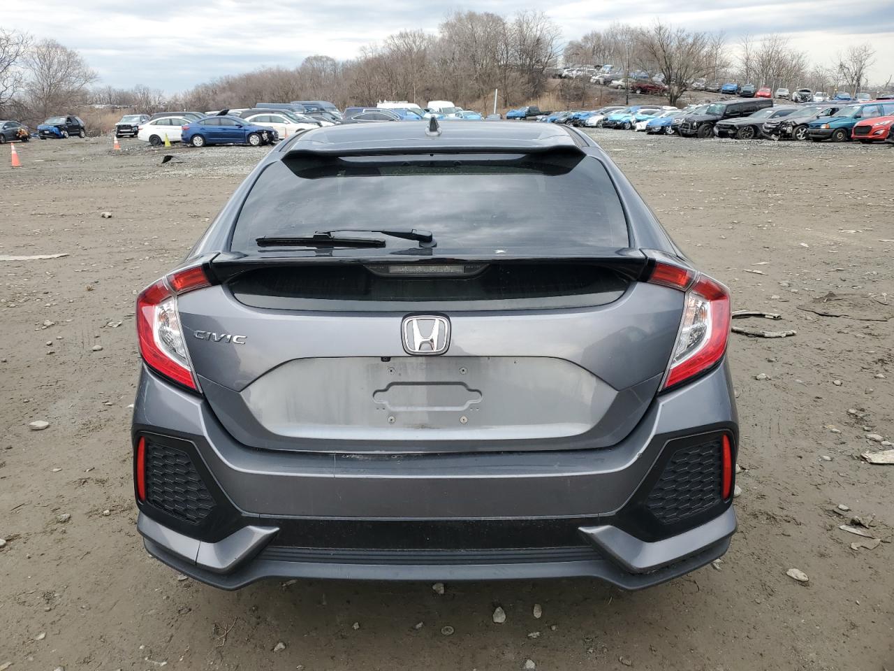 2019 Honda Civic VIN SHHFK7H38KU200591 Copart auction photo, front end / side damage thumbnail 6