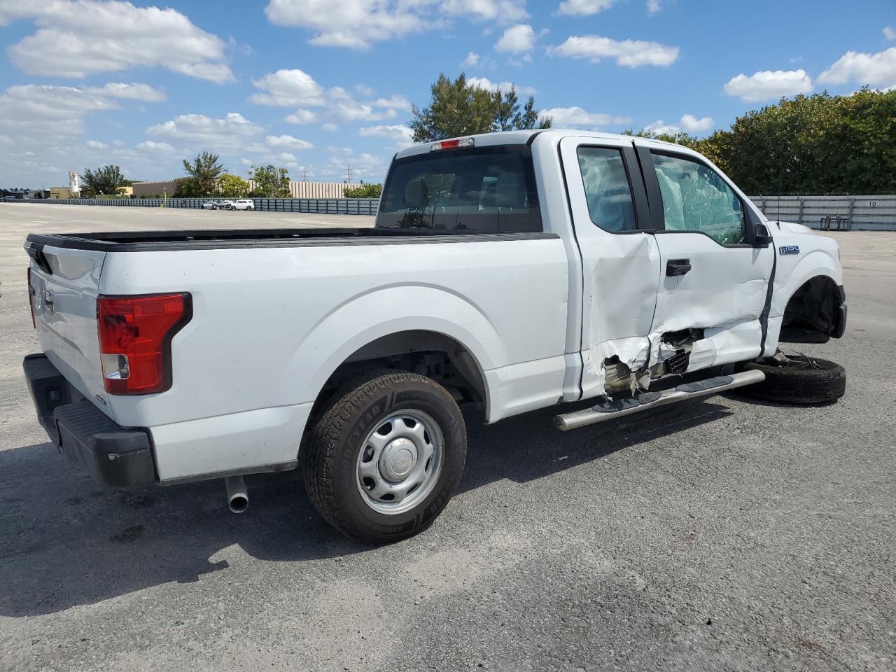 2016 Ford F-150 VIN 1FTEX1C8XGFA20210 Copart auction photo, side / undercarriage damage thumbnail 3