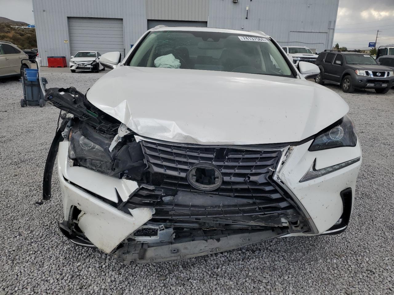 2020 Lexus NX VIN JTJDARDZ0L5009040 Copart auction photo, front end damage thumbnail 5