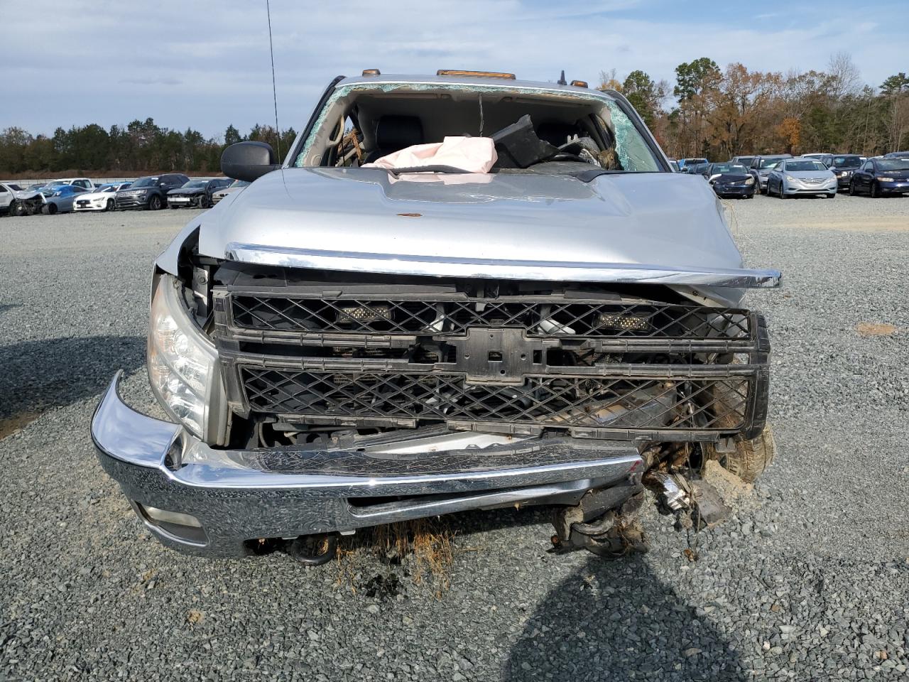 2012 Chevrolet Silverado VIN 1GC1KXCG3CF221657 Copart auction photo, all over damage thumbnail 5