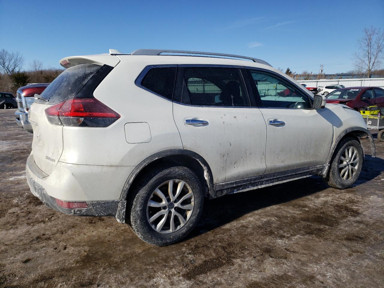 2017 Nissan Rogue VIN 5N1AT2MV1HC780965 Copart auction photo, front end damage thumbnail 3