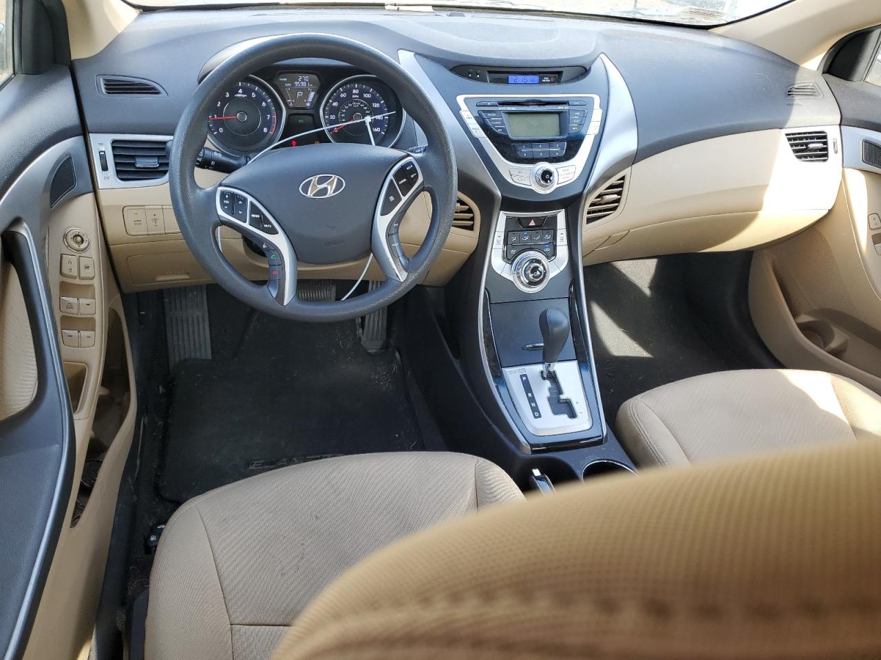 2012 Hyundai Elantra VIN 5NPDH4AE1CH117749 Copart auction photo, rear end / minor dent/scratches damage thumbnail 8
