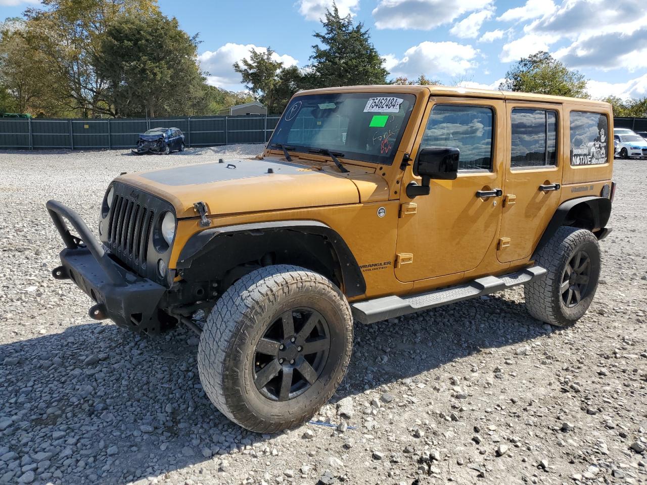 2014 Jeep Wrangler VIN 1C4BJWEG6EL282357