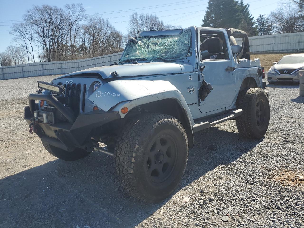 2012 Jeep Wrangler VIN 1C4GJWBG8CL170148