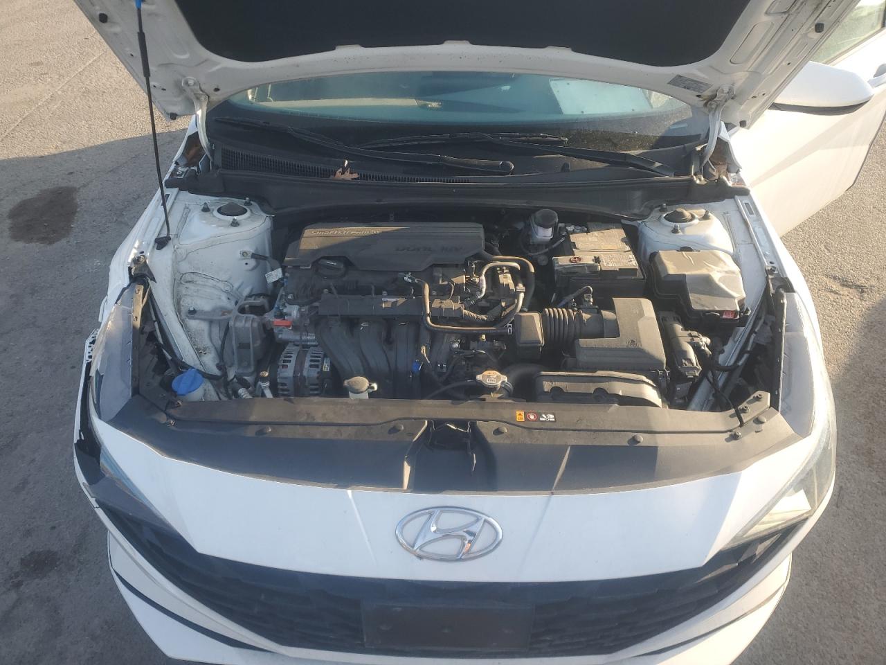 2023 Hyundai Elantra VIN 5NPLM4AG4PH103231 Copart auction photo, front end / rear end damage thumbnail 11