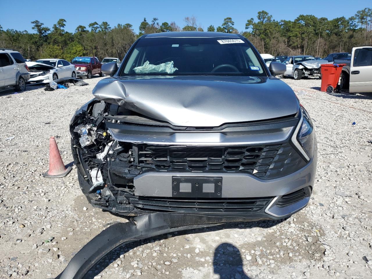 2023 KIA Sportage VIN KNDPU3AF2P7066297 Copart auction photo, front end damage thumbnail 5