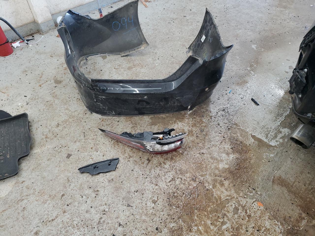 2022 Toyota Camry VIN 4T1F31AK7NU577997 Copart auction photo, rear end / minor dent/scratches damage thumbnail 12