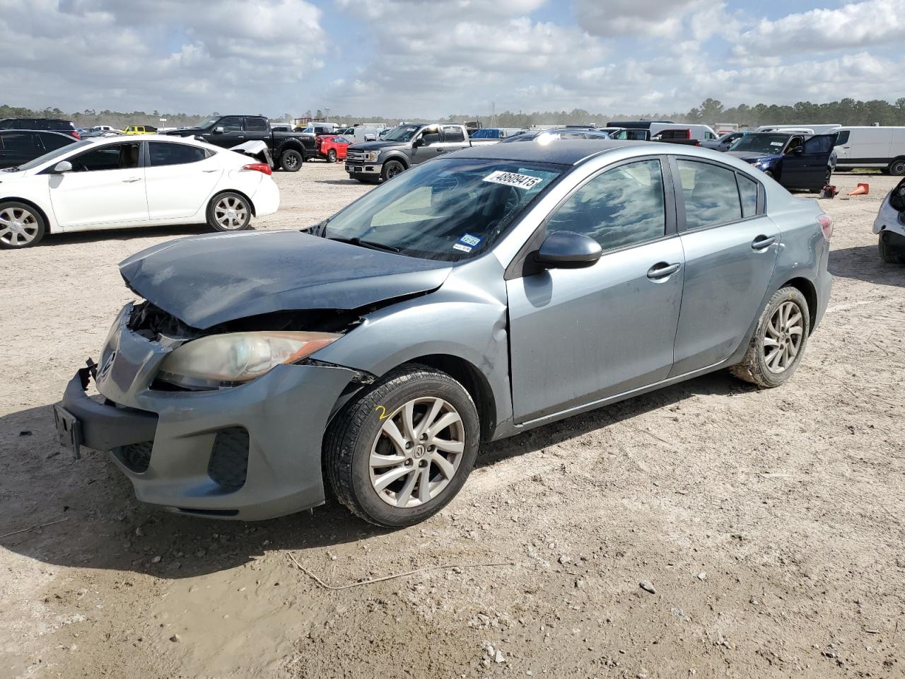 2012 Mazda 3 VIN JM1BL1V88C1650889