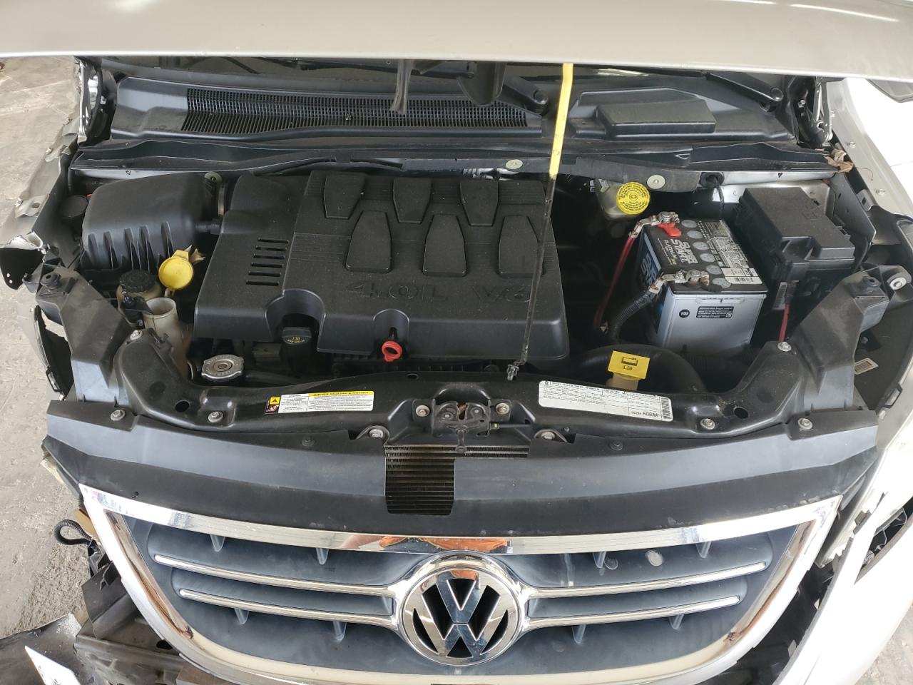 2009 Volkswagen Routan VIN 2V8HW54X79R510990 Copart auction photo, front end / side damage thumbnail 12