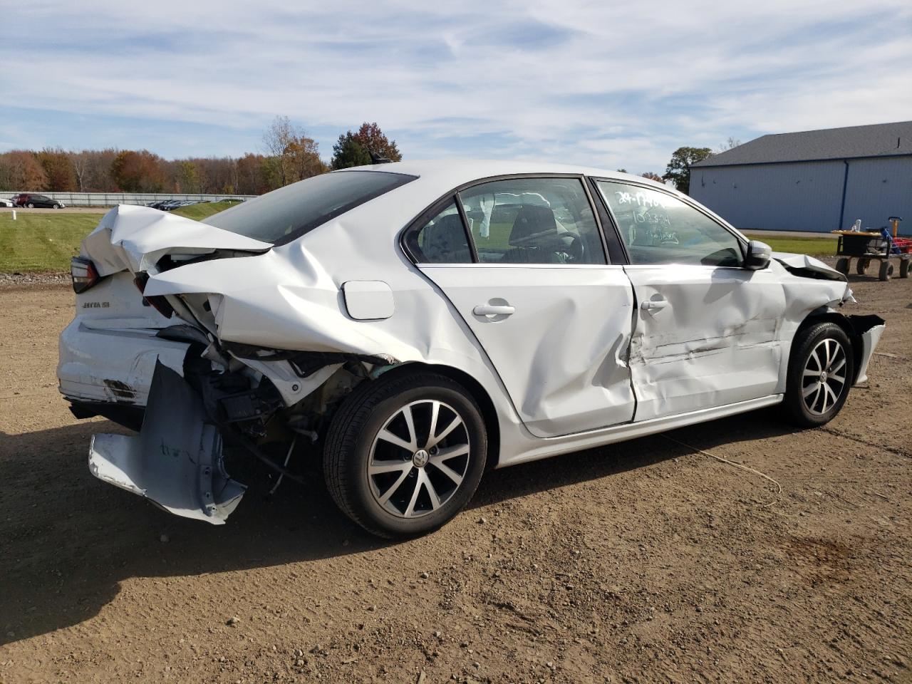 2018 Volkswagen Jetta VIN 3VWDB7AJ1JM263184 Copart auction photo, all over damage thumbnail 3