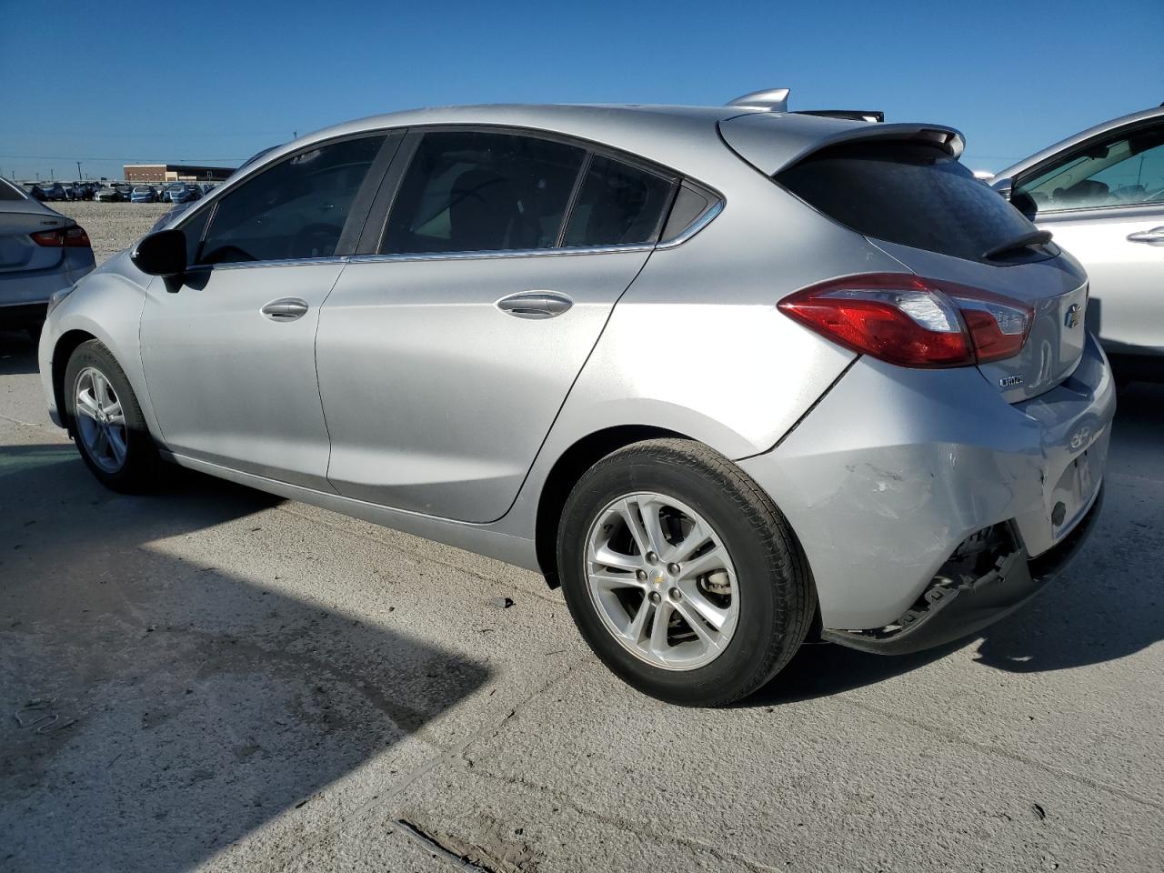 2018 Chevrolet Cruze VIN 3G1BE6SM2JS644065 Copart auction photo, side / all over damage thumbnail 2