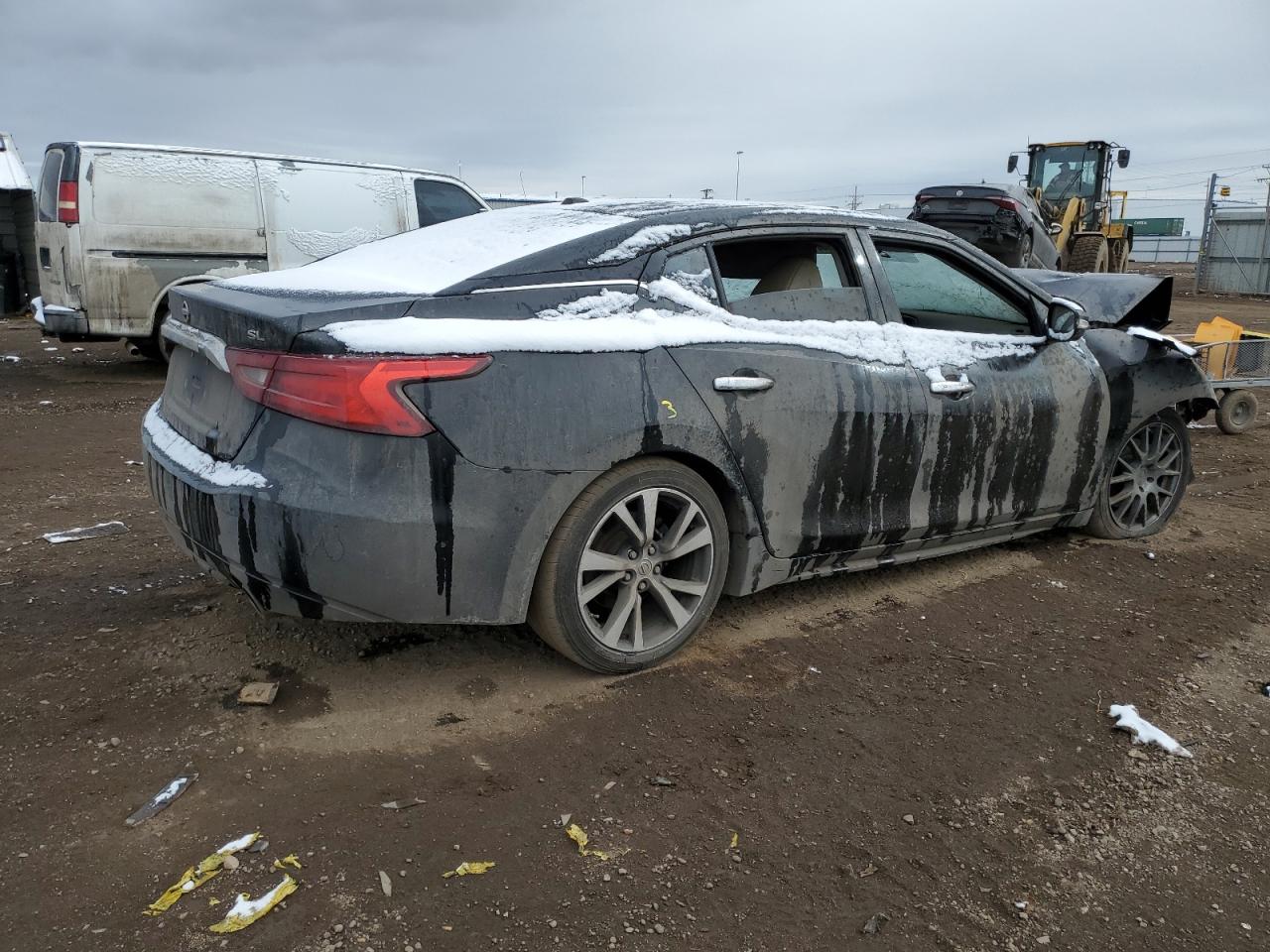 2018 Nissan Maxima VIN 1N4AA6AP9JC373480 Copart auction photo, front end damage thumbnail 3