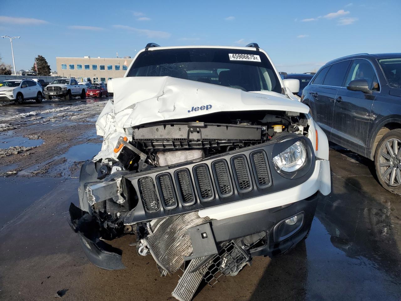 2018 Jeep Renegade VIN ZACCJBBB3JPH41842 Copart auction photo, front end damage thumbnail 5